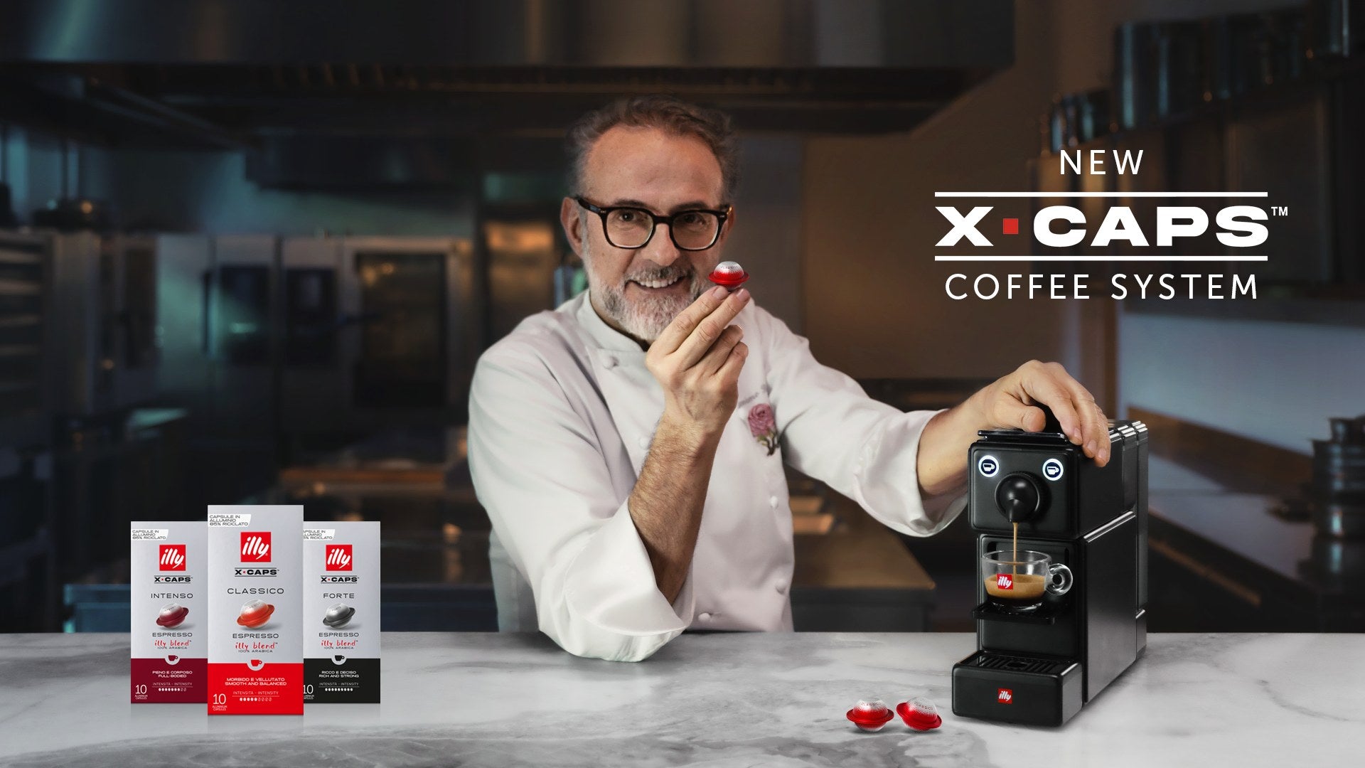 All the illy quality in one capsule, in your own home
